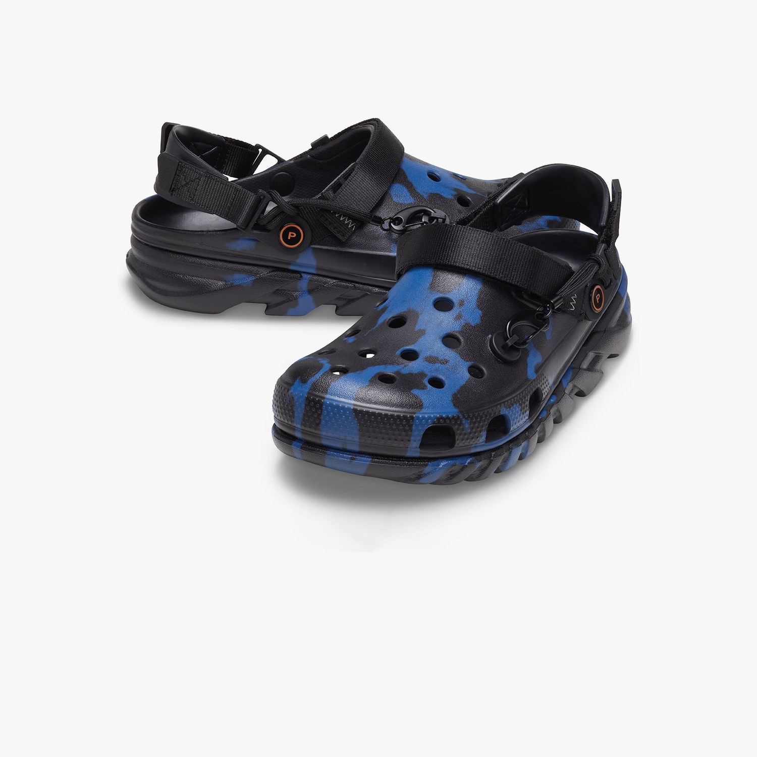 Sneakers och skor Crocs Post Malone x Duet Max Clog "Blue Camo" Svart | 206542 001, 1