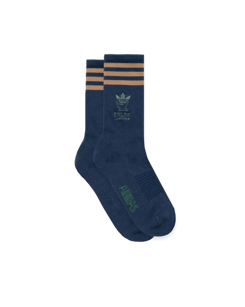 Strumpor adidas Originals BRAIN DEAD Crew Socks Blå | JN2408