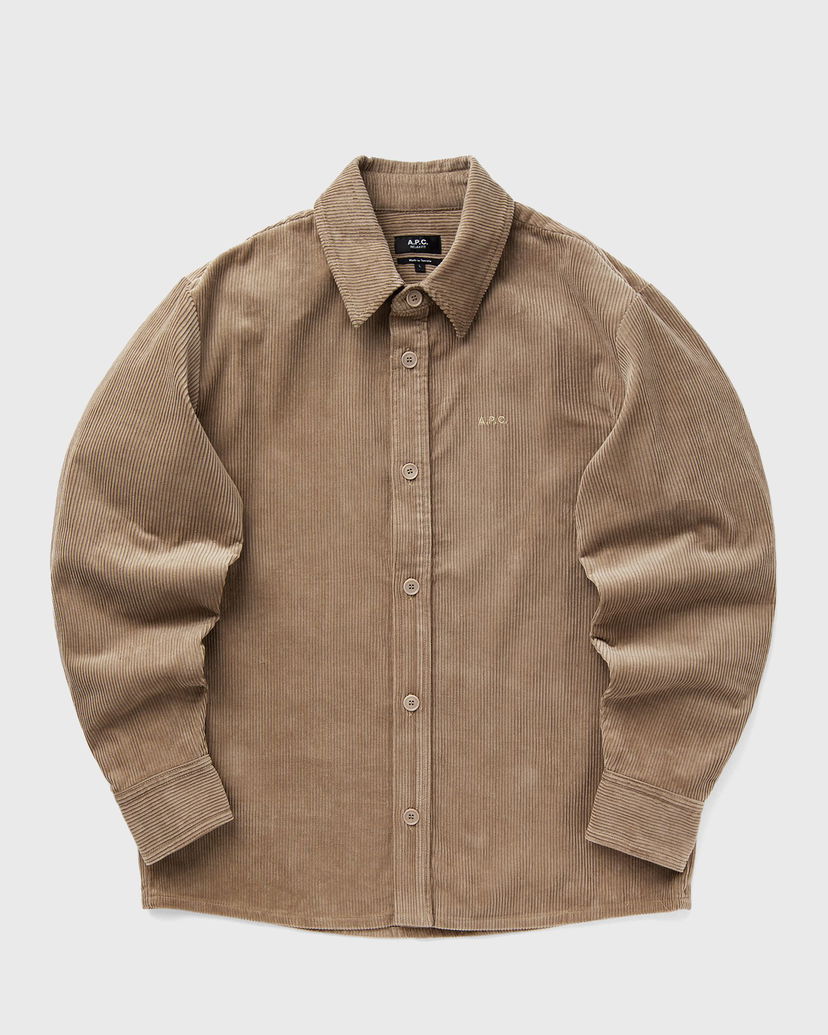 Jacka A.P.C. SURCHEMISE BOBBY Beige | COHBB-H02976-BAA