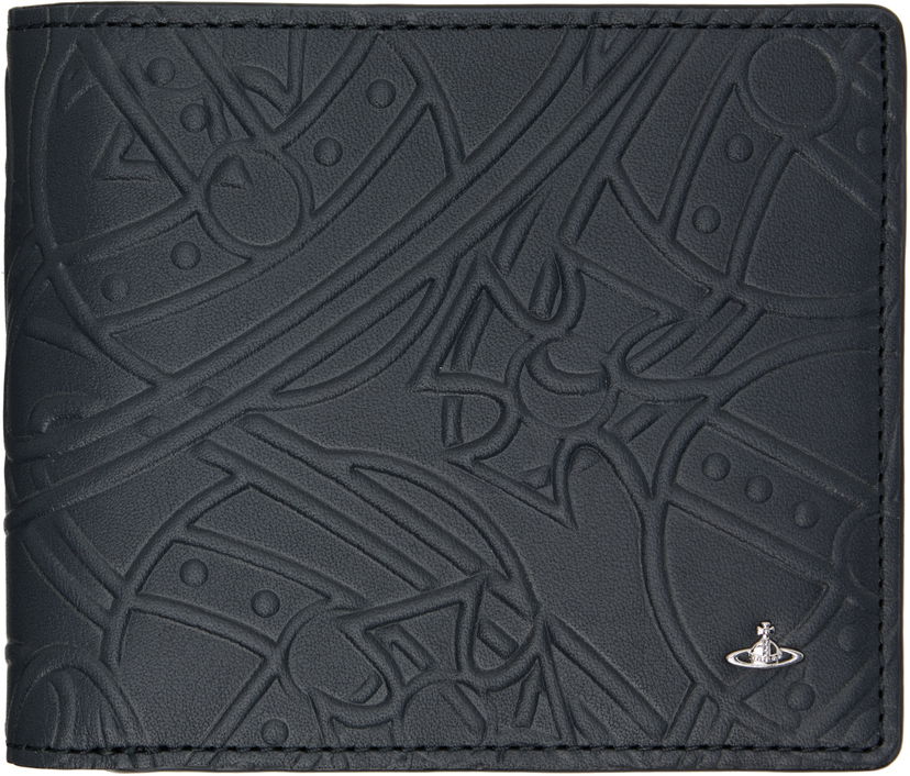 Plånbok Vivienne Westwood Vivienne Westwood Tangled Orb Bifold Wallet Mörkblå | 5107004LM-L00AP-