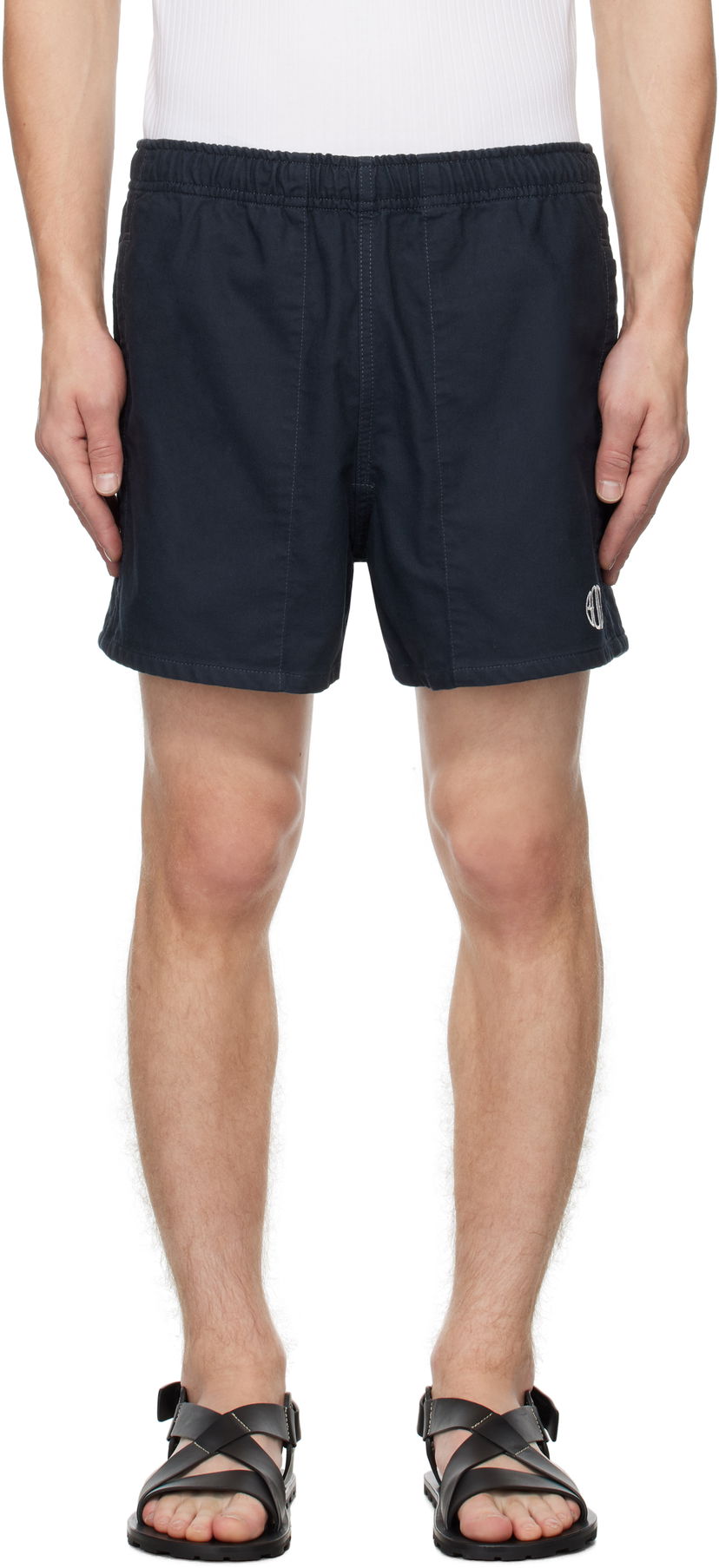 Shorts Bode Casual Field Shorts Blå | MRF24BT002