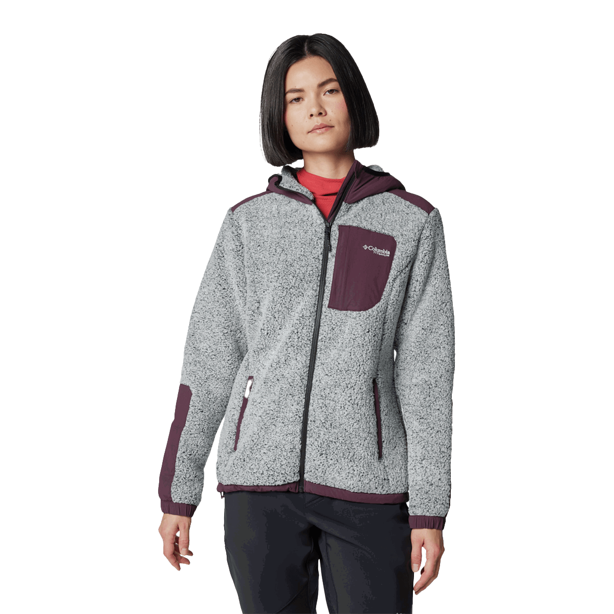 Sweatshirt Columbia Arctic Crest Full-Zip Hooded Fleece Jacket Flerfärgad | 2089034607, 0