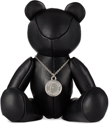 Flexstyle BAPE BAPE Black Solid Camo Leather Bear Plush Toy Svart | 001FGK301002M, 0