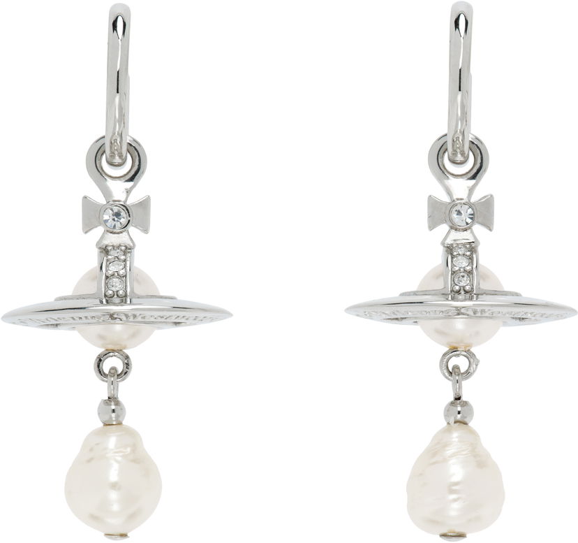 Örhängen Vivienne Westwood Vivienne Westwood Aleksa Pearl Drop Earrings Metallisk | 6202016M-02P543-