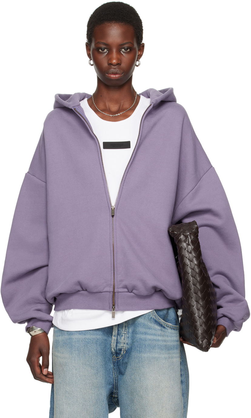 Sweatshirt Fear of God Designer Full-Zip Hoodie Purpur | 192BT246247F