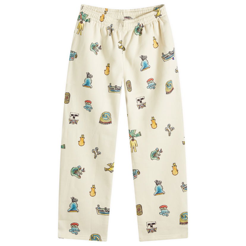 Träningsbyxor Champion Washed Sweatpants Beige | GP205106-XAM5V