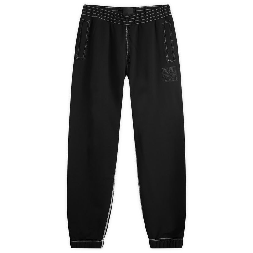 Träningsbyxor Givenchy Casual Sweatpants With Contrast Stitching Svart | BM51DA3YPQ-004