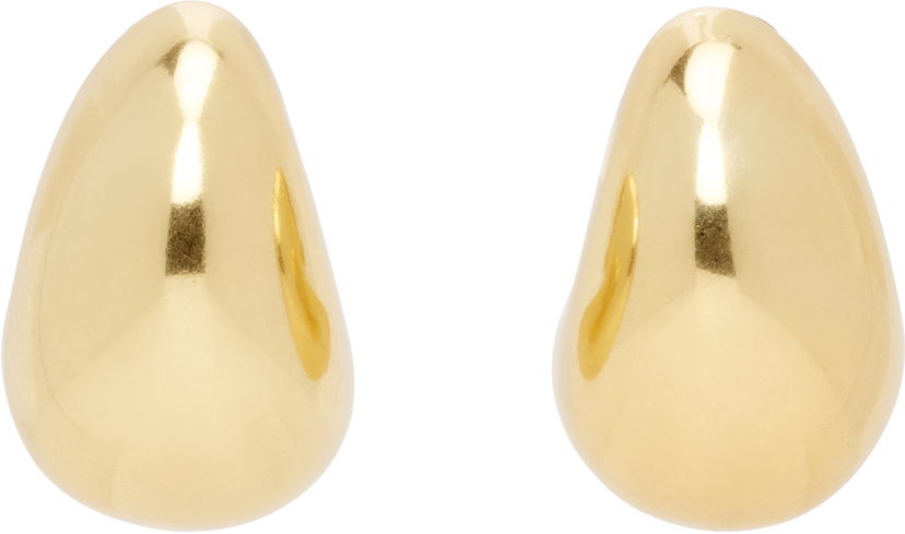 Örhängen Max Mara Max Mara Goldtone Clip-on Lobe Earrings Gul | 2514751062600