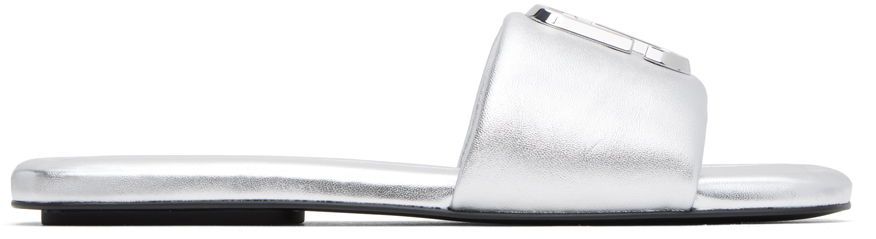 Tillbehör Marc Jacobs Marc Jacobs 'The J Marc' Sandals Metallisk | 2F3FSA118F07, 0