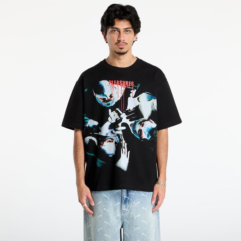T-shirt Pleasures Autopsy Heavyweight T-Shirt Svart | P25F044-BLACK