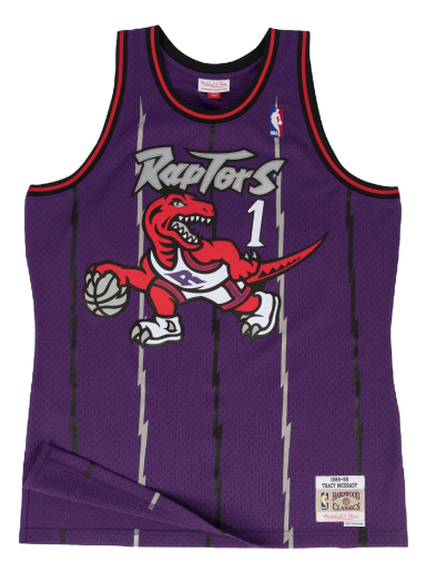 Jersey Mitchell & Ness NBA Swingman Jersey Toronto Raptors Tracy McGrady Purpur | SMJYGS18215-TRAPURP98TMC