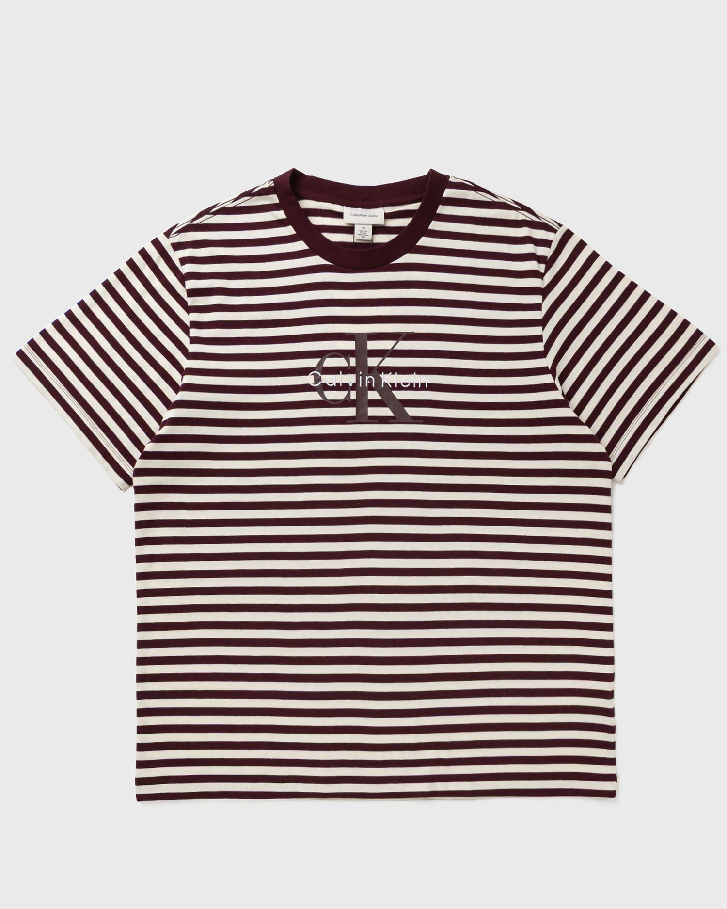 T-shirt CALVIN KLEIN Striped Jersey Monogram T-Shirt Flerfärgad | LV04RD204GGR9, 0