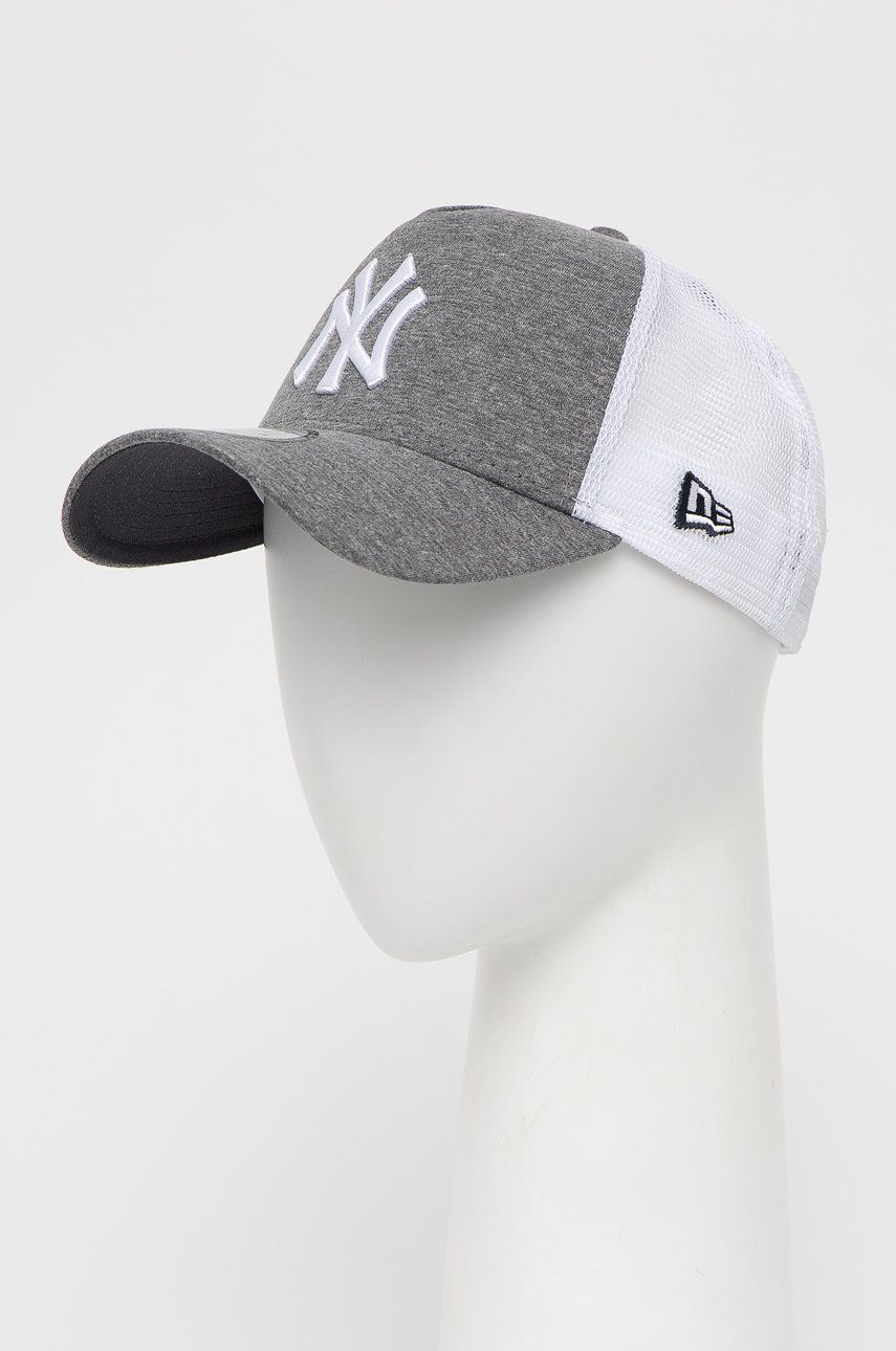 Keps New Era Jersey New York Yankees 9FORTY Truck Cap Grå | 12523898, 0