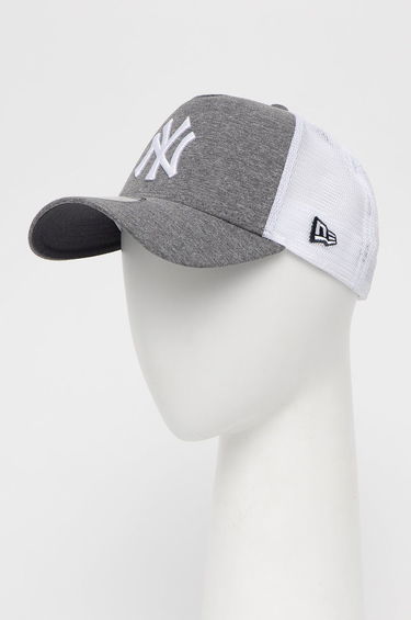 Keps New Era Jersey New York Yankees 9FORTY Truck Cap Grå | 12523898, 0