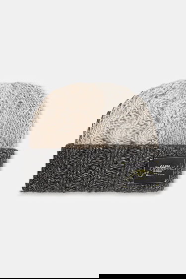 Mössa GANNI Wool Cotton Bubble Beanie Flerfärgad | A6661, 0