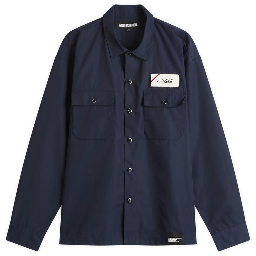 Skjorta Neighborhood Classic Work Shirt, Size Large Mörkblå | 251TSNH-SHM01-NVY