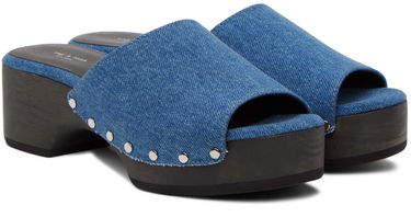 Kläder rag & bone rag & bone Mara Denim Clogs Blå | WFF23PF015SA15, 3