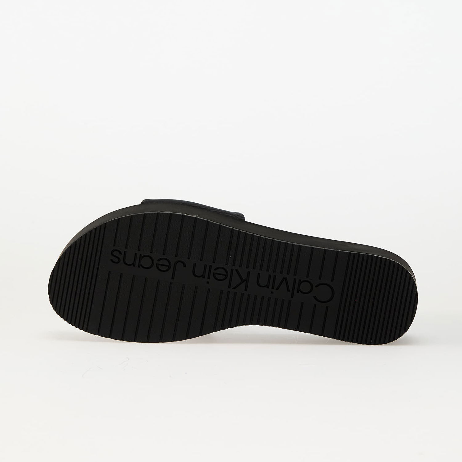 Sneakers och skor CALVIN KLEIN Jeans Flatform Sandal Slid Black Svart | YW0YW01791 0GJ, 1
