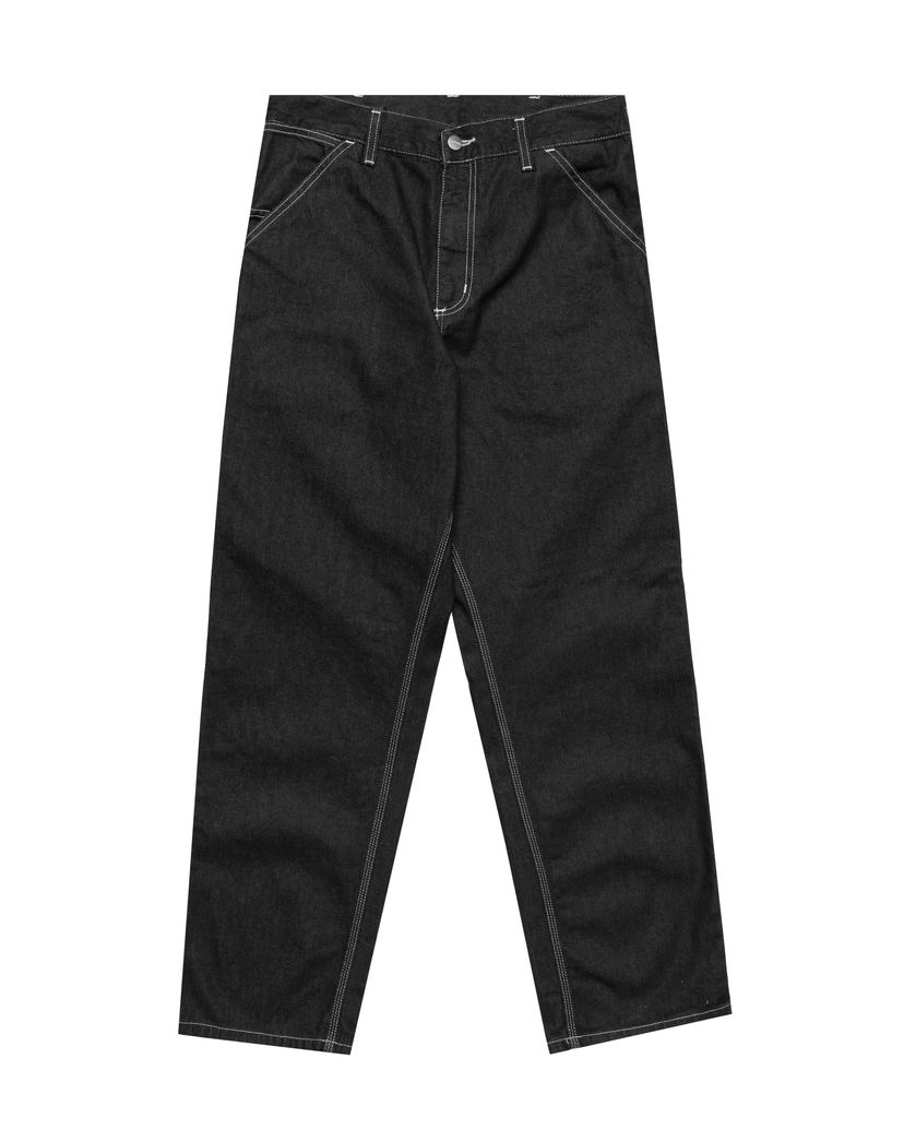 Jeans Carhartt WIP Carhartt WIP Single Knee Pants Svart | I034864-8902