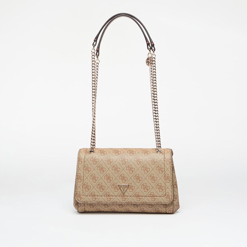 Handväska GUESS Guess Noelle II Convertible Crossbody Flap Bag Beige | HWBG9672210-LGW