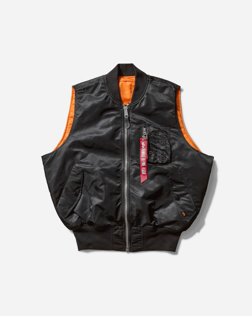 Väst Alpha Industries MA-1 Heritage Vest Svart | X156146 03