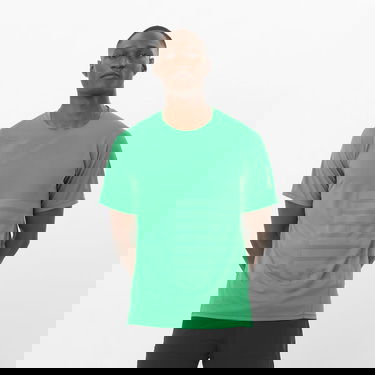 T-shirt Salomon Aero Graphic T-Shirt Grön | LC2694700, 0