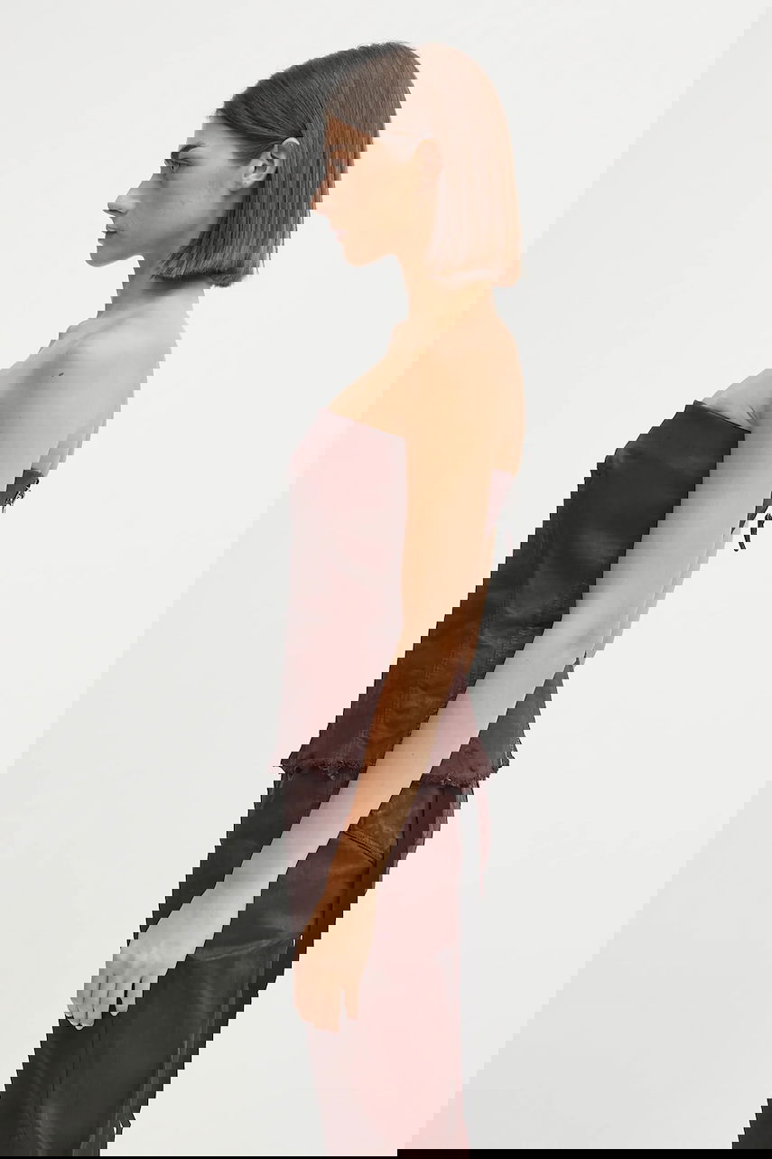 Linne Rick Owens Rick Owens DRKSHDW Bustier Top Brun | DS02E7129.SDSW, 1