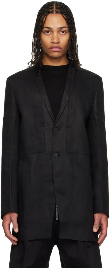 Jacka Rick Owens Rick Owens Hollywood Lido Blazer Svart | RU01E5753 TWL, 0