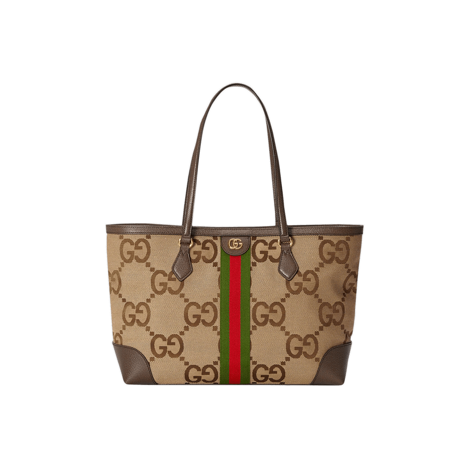 Tygpåse Gucci Ophidia Jumbo GG Medium Tote Brun | 631685 UKMDG 2570, 0