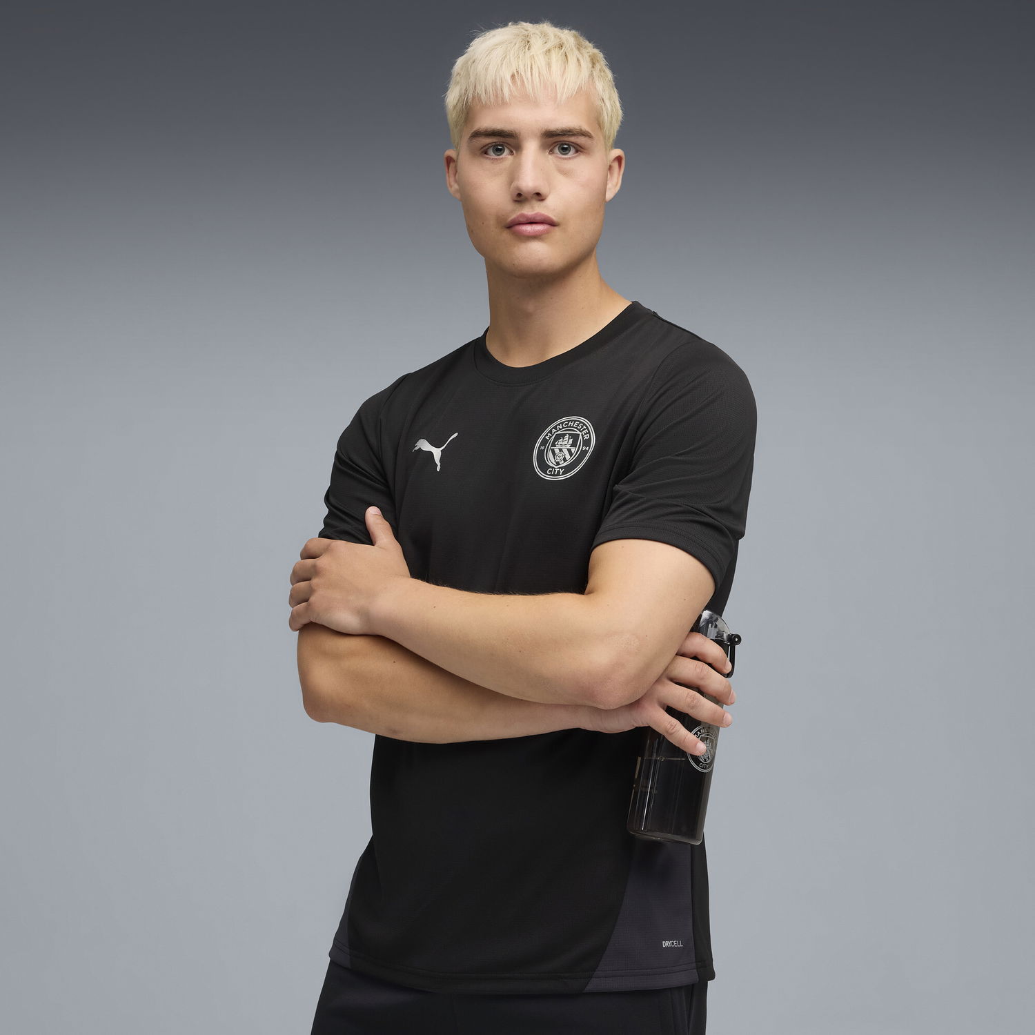 Jersey Puma Manchester City Training T-Shirt Svart | 781992_14, 1