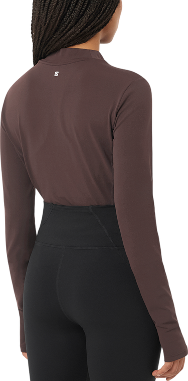 T-shirt Salomon Salomon SHKout Bliss Long Sleeve T-Shirt Brun | lc2659800, 1