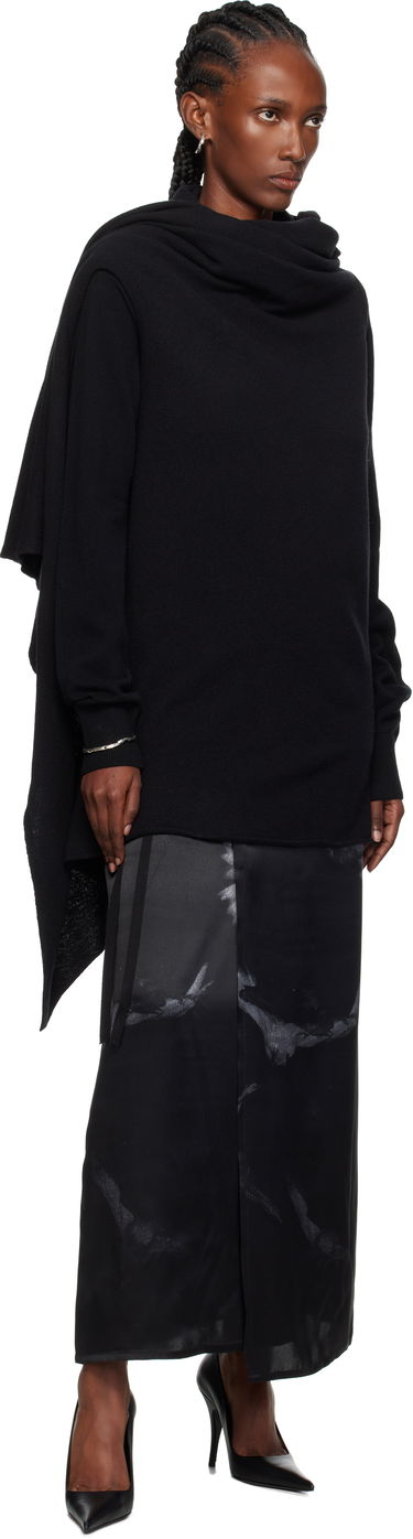 Sweater Ann Demeulemeester Ann Demeulemeester Nadine Turtleneck Sweater Svart | 2520-W-KN24-KN073-099, 3