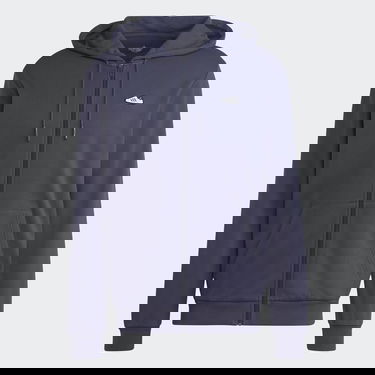 Sweatshirt adidas Originals Embroidered Zip Mörkblå | IA3937, 4