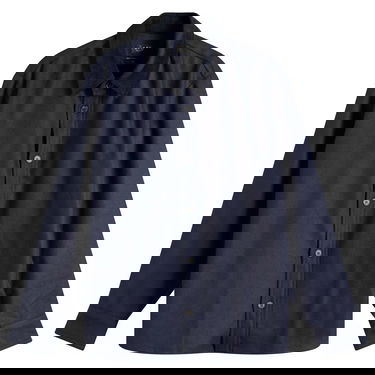 Skjorta A.P.C. Bernado Wool Overshirt, Size Small Mörkblå | WVBCV-H32030-PIA, 0