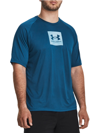 T-shirt Under Armour Tech™ Print Fill Tee Turkos | 1380785-426