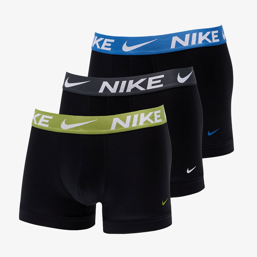 Underkläder och strumpor Nike Boxers Trunk 3-Pack Multicolour Svart | 0000KE1156-L50
