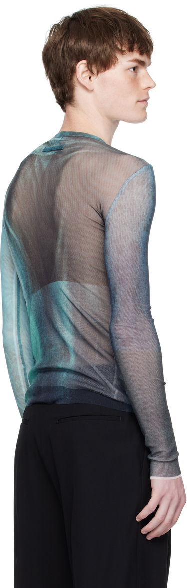 T-shirt Jean Paul Gaultier Jean Paul Gaultier 'The Water' Long Sleeve Top Grön | 25/03-W-TO310-M004P-5557, 2