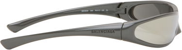 Solglasögon Balenciaga Balenciaga Blade Rectangle Sunglasses Grå | BB0383S-004, 3