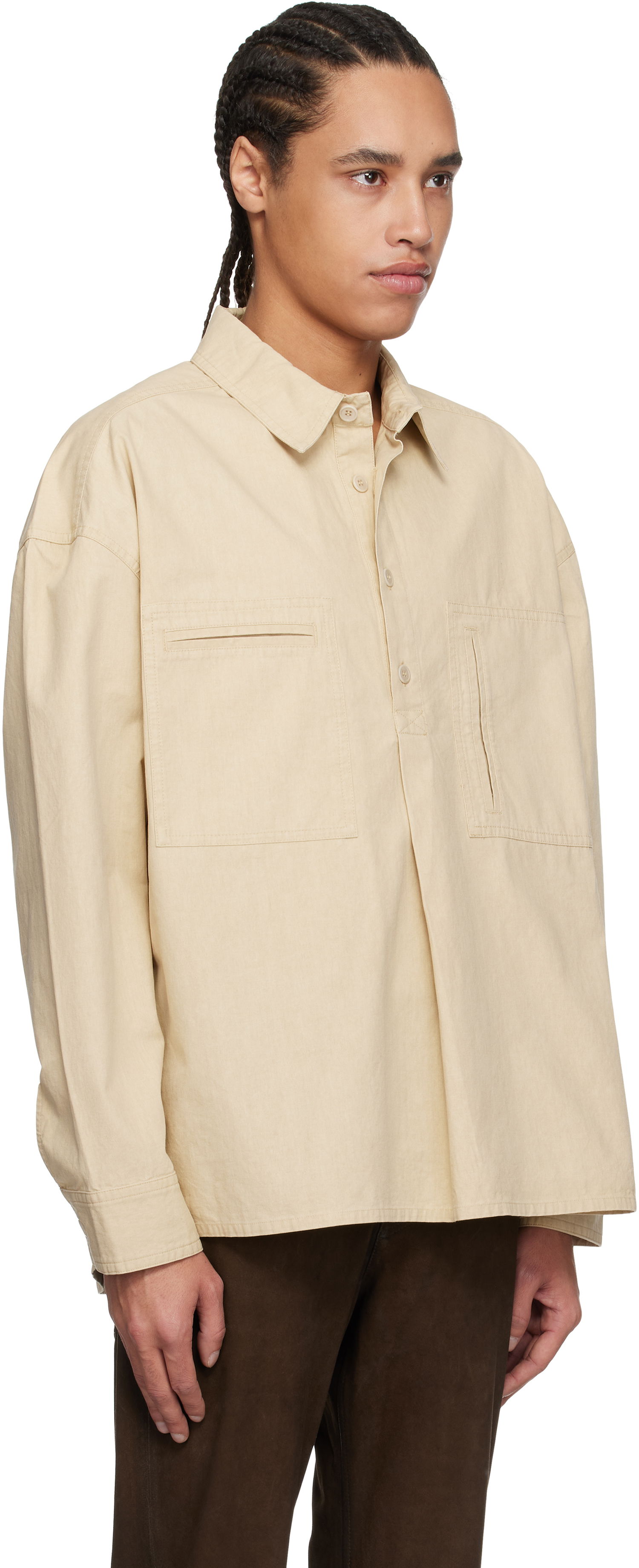 Skjorta ISABEL MARANT Isabel Marant Terryc Shirt Beige | CH0239HA-C2G01H, 1