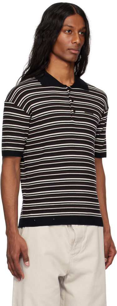 Polotröja Andersson Bell Andersson Bell Striped Sweater Polo Svart | atb1286m, 1