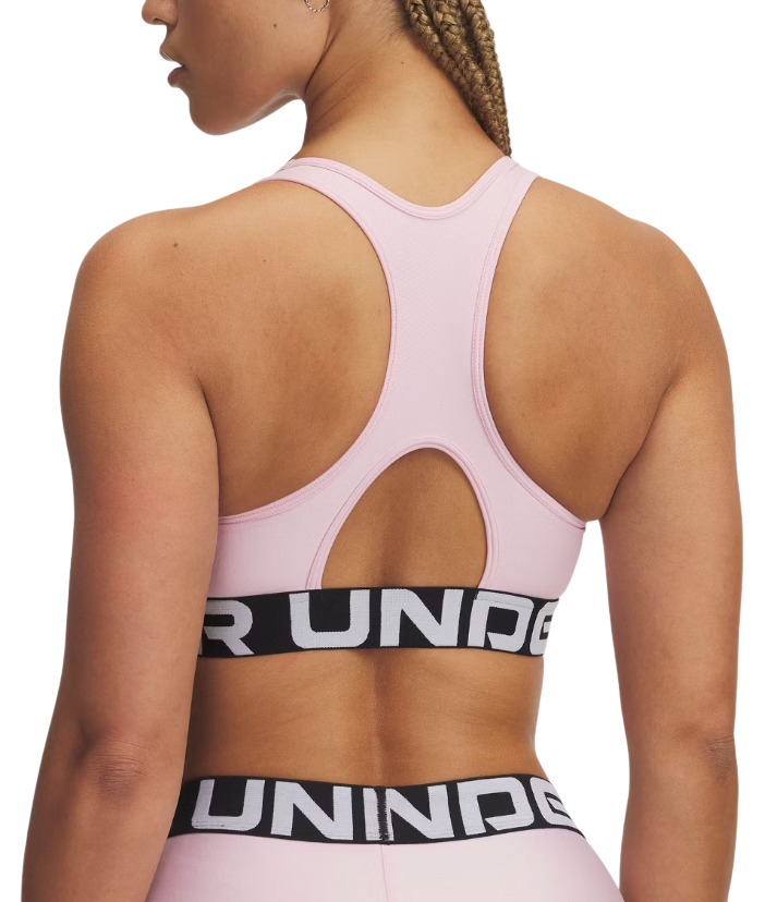 Behå Under Armour Under Armour UA HG Mid Branded Sports Bra Rosa | 1383544-647, 1