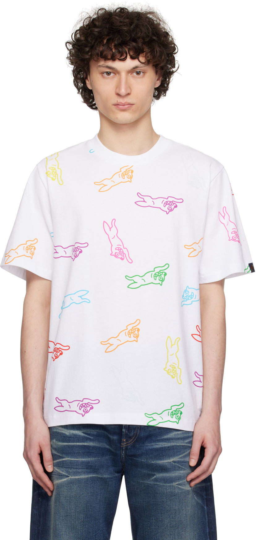 T-shirt BBC IceCream ICECREAM Running Dog T-Shirt Vit | IC24278