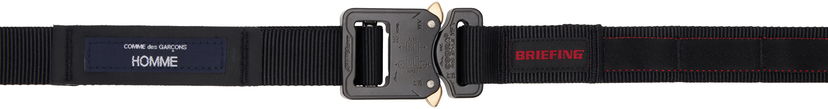 Bälten Comme des Garçons Homme Nylon Tape Belt Svart | HO-K301-051