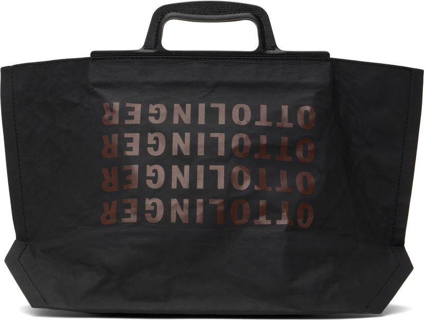 Tygpåse Ottolinger Ottolinger Frozen Tote Bag ECCO.kollektive Edition Svart | 920012790000