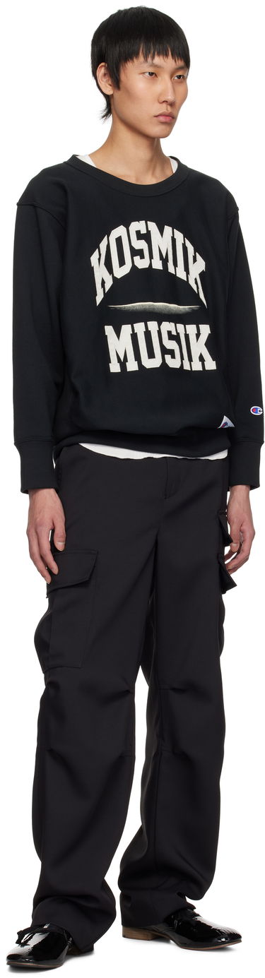 Sweatshirt UNDERCOVER Champion Edition Kosmik Musik Sweatshirt Svart | UC1E4809-2, 3