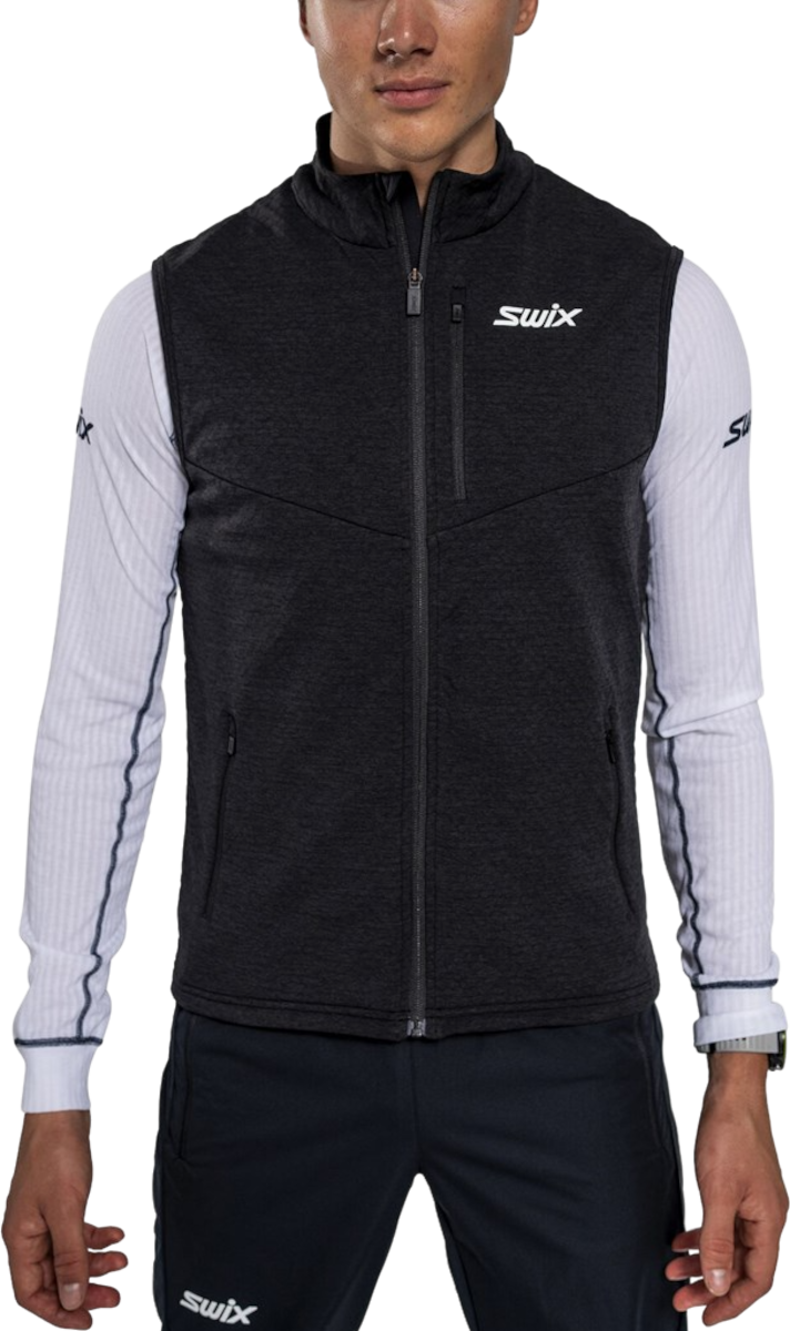 Väst SWIX Dynamic Midlayer Vest Svart | 10080-23-10000