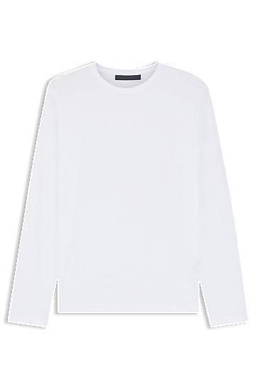 T-shirt BOSS BECKHAM x BOSS Mercerised Cotton T-Shirt Vit | 50552319