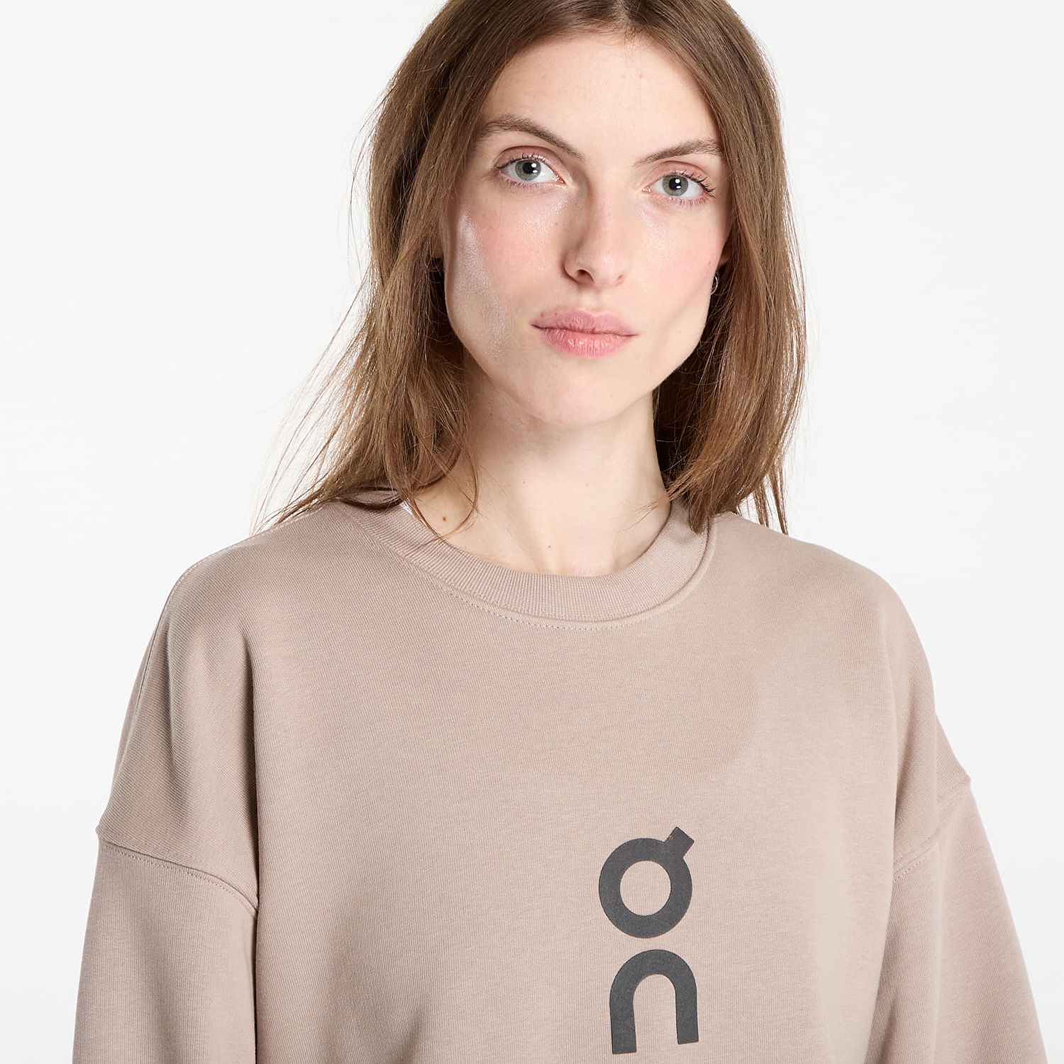 Sweatshirt On Running On Club Crew Sweatshirt XS Beige | 1WE10470603, 0