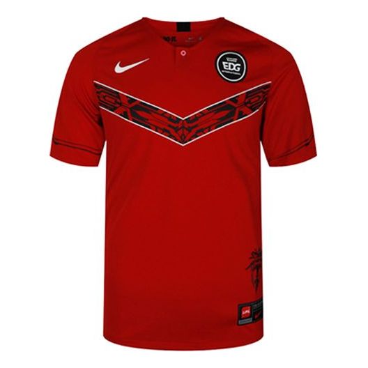Jersey Nike EDG Tournament Short Sleeve T-Shirt Röd | CV9633-654, 0