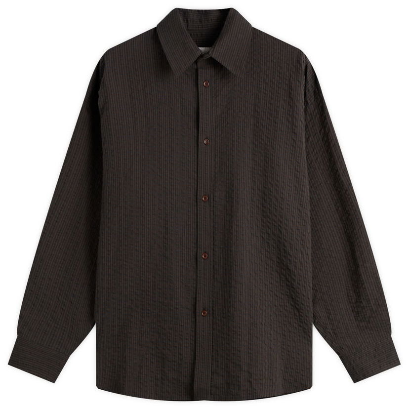 Skjorta sage NATION Chisholm Check Shirt Mörkblå | S075-NBC
